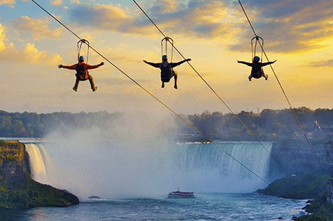 Zipline to the Falls